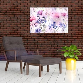 Tablou - Acuarelă pajiște (90x60 cm)