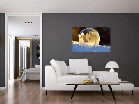 Tablou cu bulină înghețată (90x60 cm)