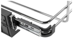 Coș de gunoi gri de reciclat/ încorporat 42+42 l din plastic Ecofil – Elletipi