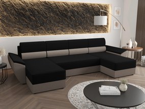Colțar în formă de U Radiant U2 (Negru + Gri). 1057524