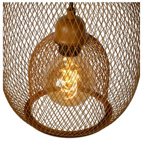 Lustră pe cablu JERREL 1xE27/40W/230V maro Lucide 78396/01/43
