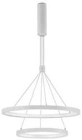 Lustra LED design modern circular EMPATIA II alb NVL-9172760