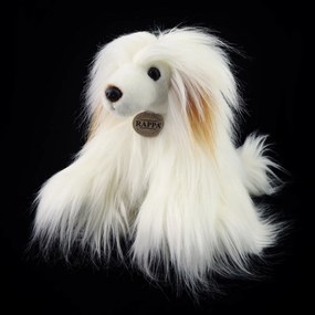 Câine cu creastă chineză din pluș Rappa - Swan ,30 cm ECO - FRIENDLY