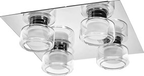 Osram - Plafonieră LED pentru baie ORBIS FLAME 4xLED/5,5W/230V IP44 crom