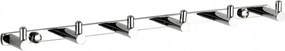 Mexen cârlig pentru prosop cu șase suporturi, crom - 709166-00