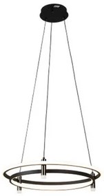 Lustră LED reglabilă suspendată pe cablu, 100W, 230V, 3000–6500K, Ø 60 cm, cu telecomandă