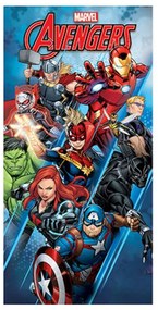 Avengers Prosop de baie Heroes, Prosop de plajă 70x137 cm (Uscare rapidă)