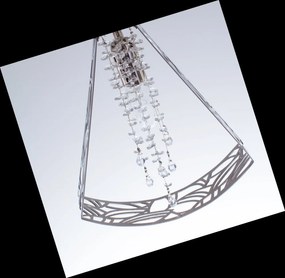 Lustra, Pendul cu model design minimalist SWING 01+Cristal Bohemia Exclusive