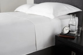 Cearceaf de pat Luxury Emporium , densitate 600TC - Alb