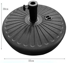 Bază umbrelă Tuff 3 (negru). 1088134