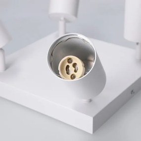 Brilagi - Spot LED RGBW reglabil SELE SQUARE 4xGU10/6,5W/230V alb