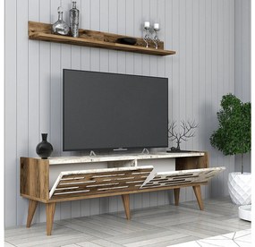 Mobilier living Valencia (Nuc + Marmură albă). 1089355