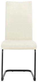 Scaune de dining crem 2 buc. din catifea Sia – Støraa