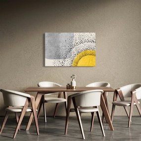Tablou - pictură abstractă de plajă N⁰3 (90x60 cm)