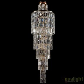 Candelabru elegant cu cristal casa scarii Niagara MYDIA003-PT50-G