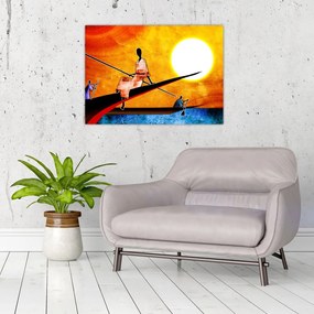 Tablou picturii epochale străveche (70x50 cm)