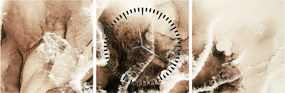 Tablou - Abstract (cu ceas) (90x30 cm)