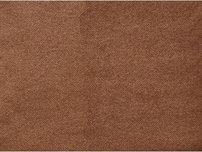 Colțar portocaliu cu tapițerie din catifea (cu colț pe partea dreaptă/cu șezlong) Sierra – Bobochic Paris