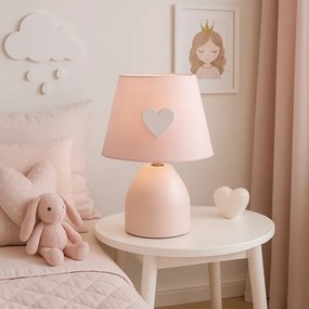 Veioză pentru copii ONLY TITTA 1xE14/6W/230V 20 cm roz