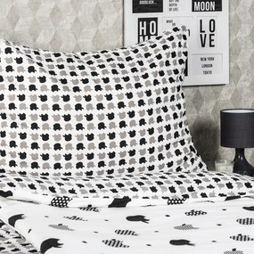 Lenjerie de pat micro 4Home Appletime, 140 x 200 cm, 70 x 90 cm