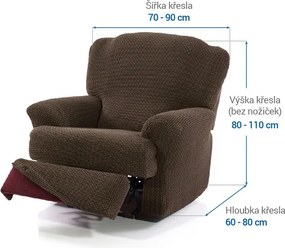 Nueva Textura Huse care se întind foarte bine NIAGARA tutunului fotoliu de relaxare (l. 70 - 90 cm)