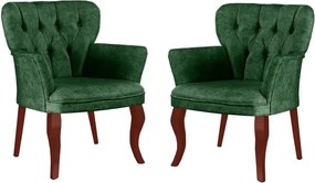 Fotoliu tip berjer, Cafe Homs,verde