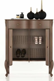 Dulap lemn masiv Pantofi Celisea, 101,5 × 49 × 118 cm