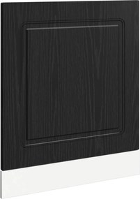 vidaXL Dulap de bucătărie Kalmar Stejar Negru 60 x 1,5 x 67 cm