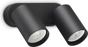 Aplica de perete DYNAMITE AP2 ROUND NERO