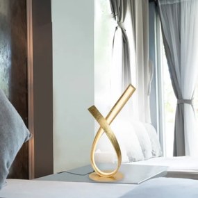 Lampă LED de masă dimabilă LINDA LED/11,4W/230V aurie Paul Neuhaus 4720-12