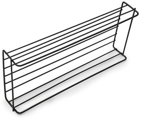 Etajera de baie fara gaurire VIENTO, neagra