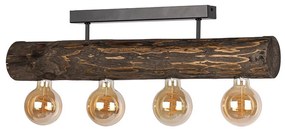 Spot-Light DO6997456 - Lustră aplicată TRABO, 4xE27/60W/230V, finisaj pin