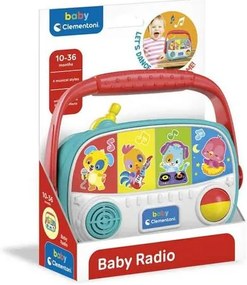 Clementoni Primul meu radio cu efecte sonore, 15 x20 x 6 cm