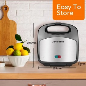 Aparat de sandvici Aigostar 800W/230V negru