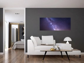 Tablou Cu privire la univers (120x50 cm)