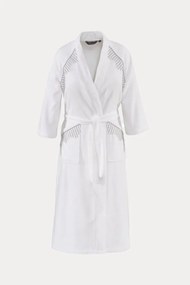 Halat elegant pentru femei NOVA, in cutie cadou XL Alb / White