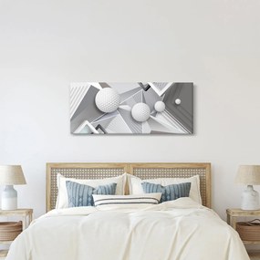 Tablou geometric abstract (120x50 cm)