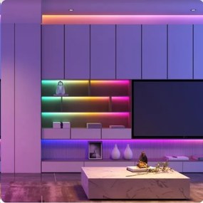 Bandă LED Govee Wi-Fi RGBIC Smart PRO 5m