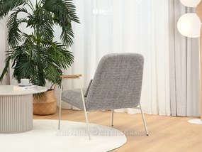Fotoliu Elba (gri bej + stejar). 1110001