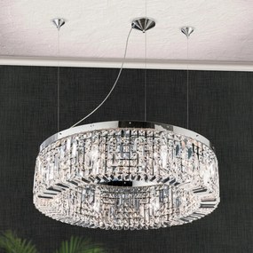 Lustra cristal Schöler design modern de lux Ring 60cm chrome plated