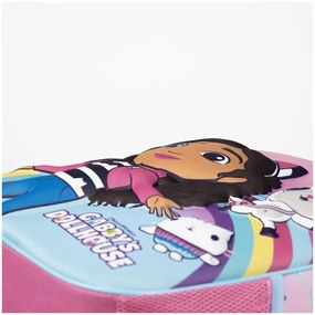 Gabby&#039;s Dollhouse Rainbow Rucsac 3D, geantă 31 cm