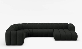 Canapea panoramica Lupine boucle Baloo L370 cm