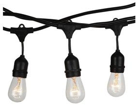 Șir exterior STRING 15m 15xE27/25W/230V IP54