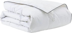 vidaXL Duvet de iarnă Alb 155 x 200 cm Pene