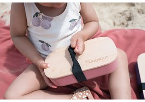 Cutie de gustări pentru copii Dusky Pink – Kindsgut