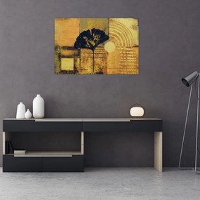 Tablou - Frunza ginkgo (90x60 cm)