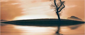 Tablou - Copaci pe insulă (120x50 cm)