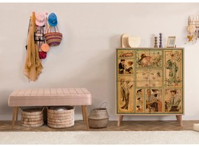 Mobilier pentru hol Maluxe 732-0900 (Stejar sonoma + Piatră). 1089074