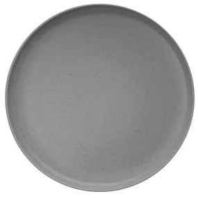 Set de veselă 12 piese gri/porțelan