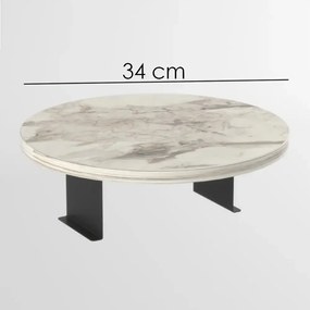 Masuta laterala Verla Homs, rotunda, reglabila, 25058